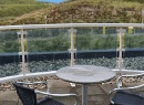 terras hotel aan zee