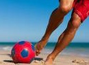 strand voetballen
